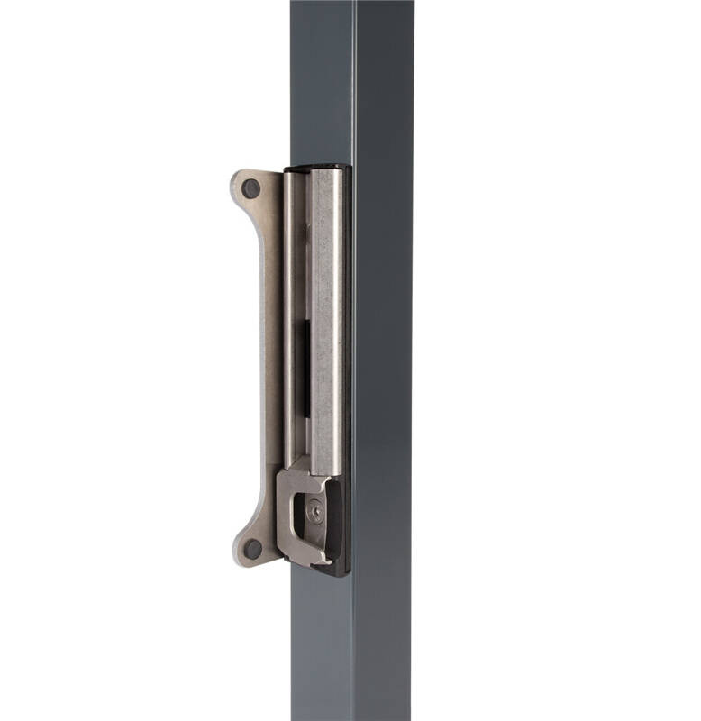 Nierdzewny zaczep Locinox SFKB pod zamek wpuszczany FORTYLOCK / FIFTYLOCK / SIXTYLOCK