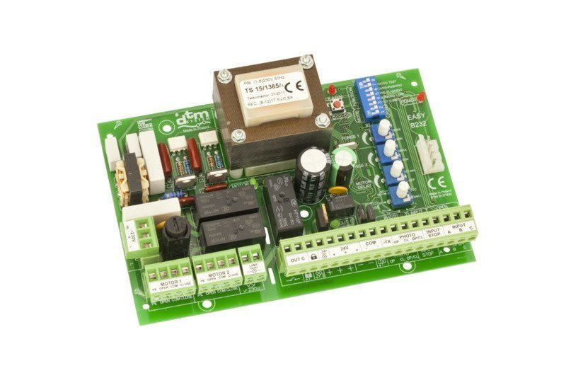 Sterownik bramy dwuskrzydłowej DTM EASY B232