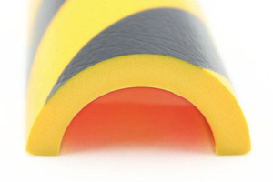 Elastyczny profil ostrzegawczo-ochronny KNUFFI typ R50 (1000 mm)