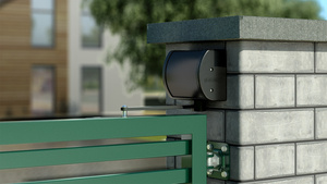 Wszechstronny hydrauliczny samozamykacz do montażu na ścianie i słupku Locinox PANTHER