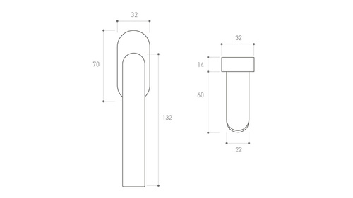 Klamka okienna Metal-Bud PROXIMA