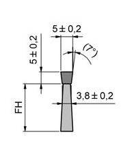 Elastyczna uszczelka szczotkowa MINK FBL5038