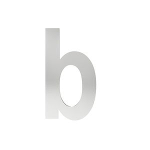 Oznaczenia literowe budynków, przykręcane