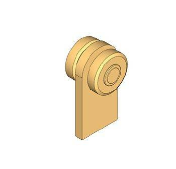 Wózek 2-kołowy NIKO 53.T01, stal nierdzewna AISI 304