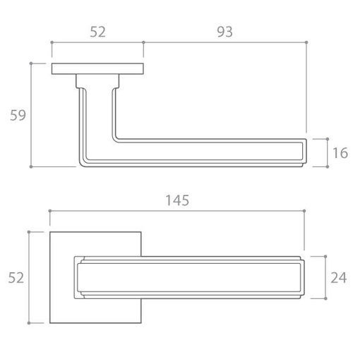 Klamka drzwiowa CORONA ROYAL