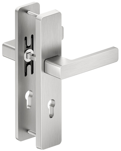 Klamka drzwiowa antywłamaniowa w klasie 2 Metal-Bud ATLAS 72 mm