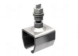 Uchwyt sufitowy zakończony trzpieniem MANTION 9031XA2, stal nierdzewna AISI 304