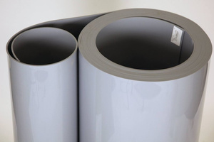 Arkusz folii PVC 1200x7 Szary nietransparentny Ref. 150 (rolka 20 mb)