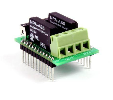 Moduł 2-kanałowy DTM REL-2 PWR