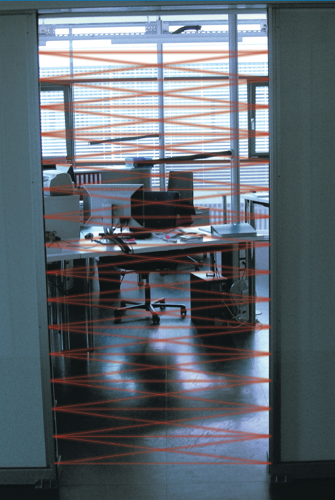 Kurtyna świetlna CEDES Micro MF-900-8-IP65