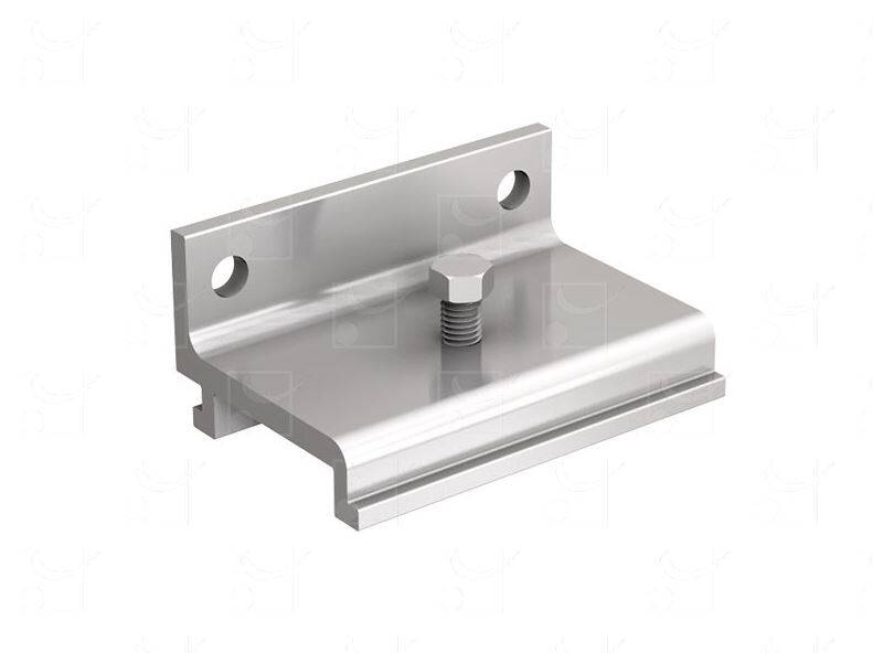 Komplet uchwytów ściennych MANTION GH10430B, aluminium anodowane